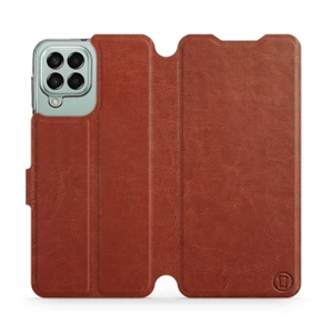 Etui do Samsung Galaxy M33 5G - wzór Brown&Gray