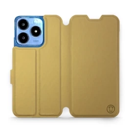 Etui do Realme C63 - wzór Gold&Orange