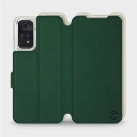 Etui Soft Touch do Xiaomi POCO M4 Pro 4G - wzór Miejska zieleń z platyną