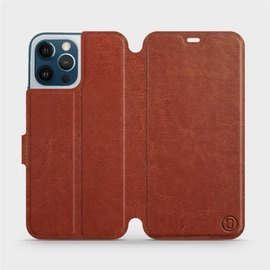 Etui do Apple iPhone 12 Pro Max - wzór Brown&Gray