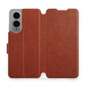 Etui do OnePlus Nord CE 4 Lite - wzór Brown&Orange