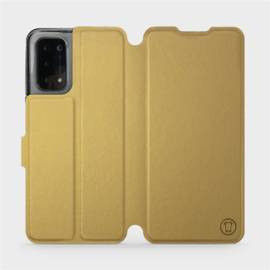 Etui do OPPO A74 5G - wzór Gold&Gray