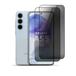 Zestaw 2x Prywatyzujące szkło hartowane 9H do Samsung Galaxy A55 5G