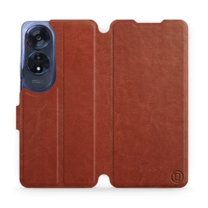 Etui do OPPO A60 - wzór Brown&Orange