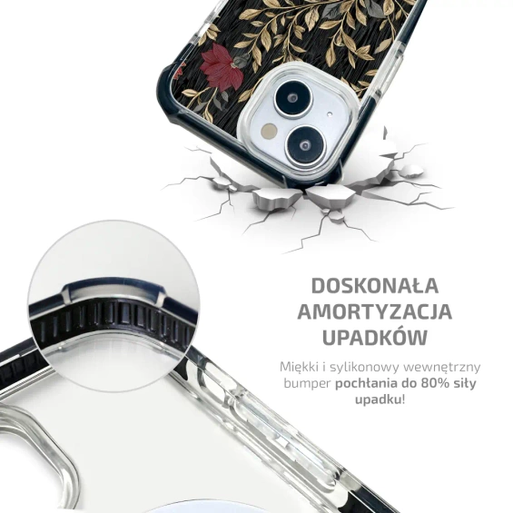 Etui MagSafe Elite Bumper Apple iPhone 15 Pro Max - wzór D172D