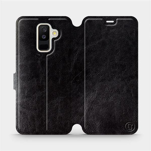 Etui do Samsung Galaxy A6 Plus - wzór Black&Gray