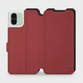 Etui Soft Touch do Xiaomi Redmi A2 - wzór Zachodząca czerwień z czernią
