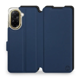 Etui Soft Touch do Xiaomi Redmi A5 - wzór Głęboki granat z czernią