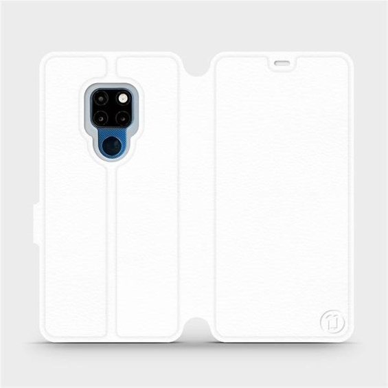 Etui do Huawei Mate 20 - wzór White&Orange