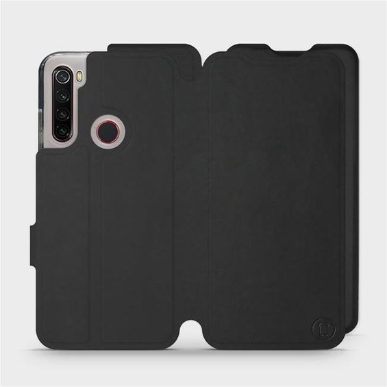 Etui Soft Touch do Xiaomi Redmi Note 8 2021 - wzór Satynowa czerń
