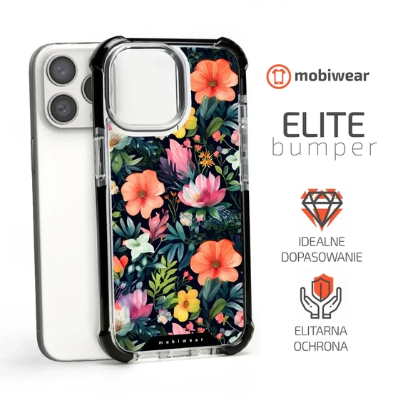 Etui MagSafe Elite Bumper Apple iPhone 15 Pro Max - wzór D009D