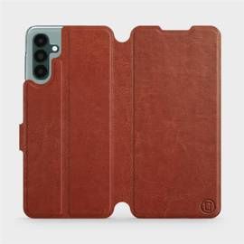 Etui do Samsung Galaxy A04S - wzór Brown&Gray