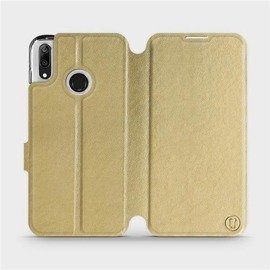 Etui do Huawei Y7 2019 - wzór Gold&Gray