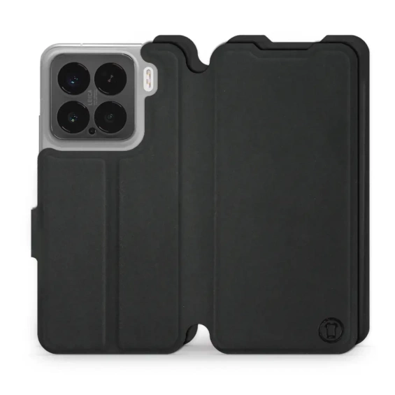 Etui Soft Touch do Xiaomi 15 - wzór Satynowa czerń