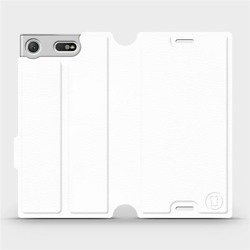 Etui do Sony Xperia XZ1 Compact - wzór White&Orange