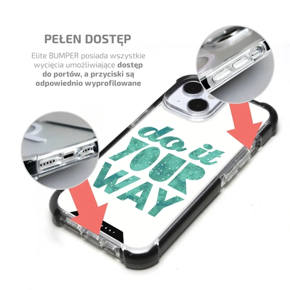 Etui MagSafe Elite Bumper Apple iPhone 17 - wzór D080D