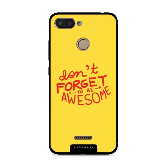 Etui Glossy Case do Xiaomi Redmi 6 - wzór G076G