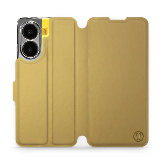 Etui do Xiaomi POCO X7 Pro - wzór Gold&Gray