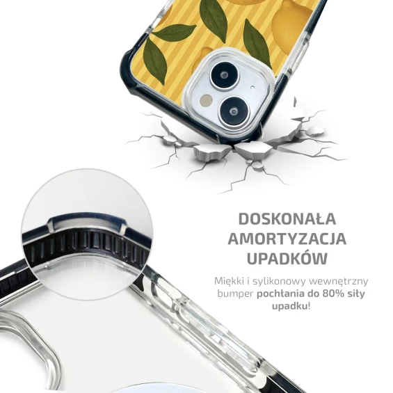 Etui MagSafe Elite Bumper Apple iPhone 17 - wzór DP81D