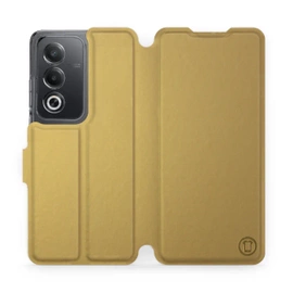 Etui do OPPO A80 5G - wzór Gold&Orange