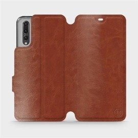 Etui do Huawei P20 Pro - wzór Brown&Gray
