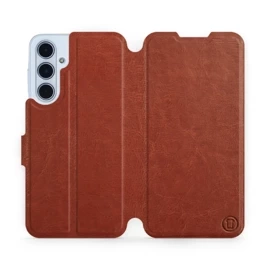 Etui do Samsung Galaxy M35 5G - wzór Brown&Gray