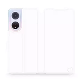 Etui do OPPO A98 5G - wzór White&Orange