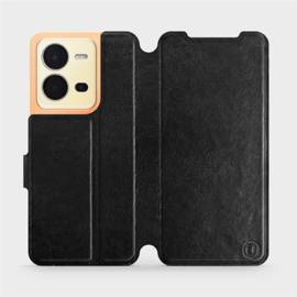 Etui do Vivo X80 Lite - wzór Black&Gray