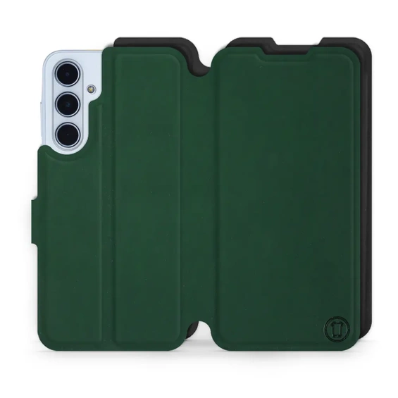 Etui Soft Touch do Samsung Galaxy M35 5G - wzór Miejska zieleń z czernią