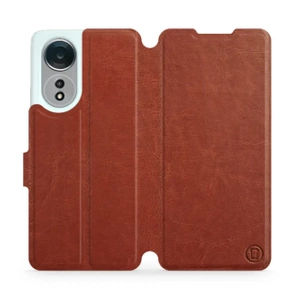 Etui do OPPO A58 - wzór Brown&Orange