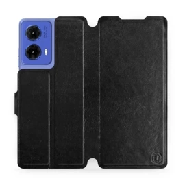 Etui do Motorola Moto G85 5G - wzór Black&Orange