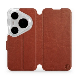 Etui do Huawei Pura 80 Pro - wzór Brown&Orange
