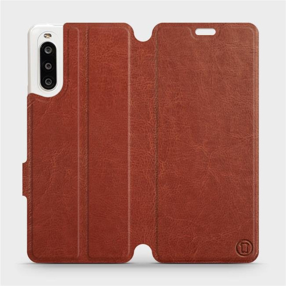 Etui do Sony Xperia 10 II - wzór Brown&Gray