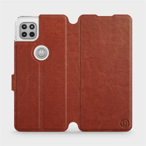Etui do Motorola Moto G 5G - wzór Brown&Gray
