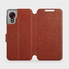 Etui do Samsung Galaxy Xcover 5 - wzór Brown&Gray