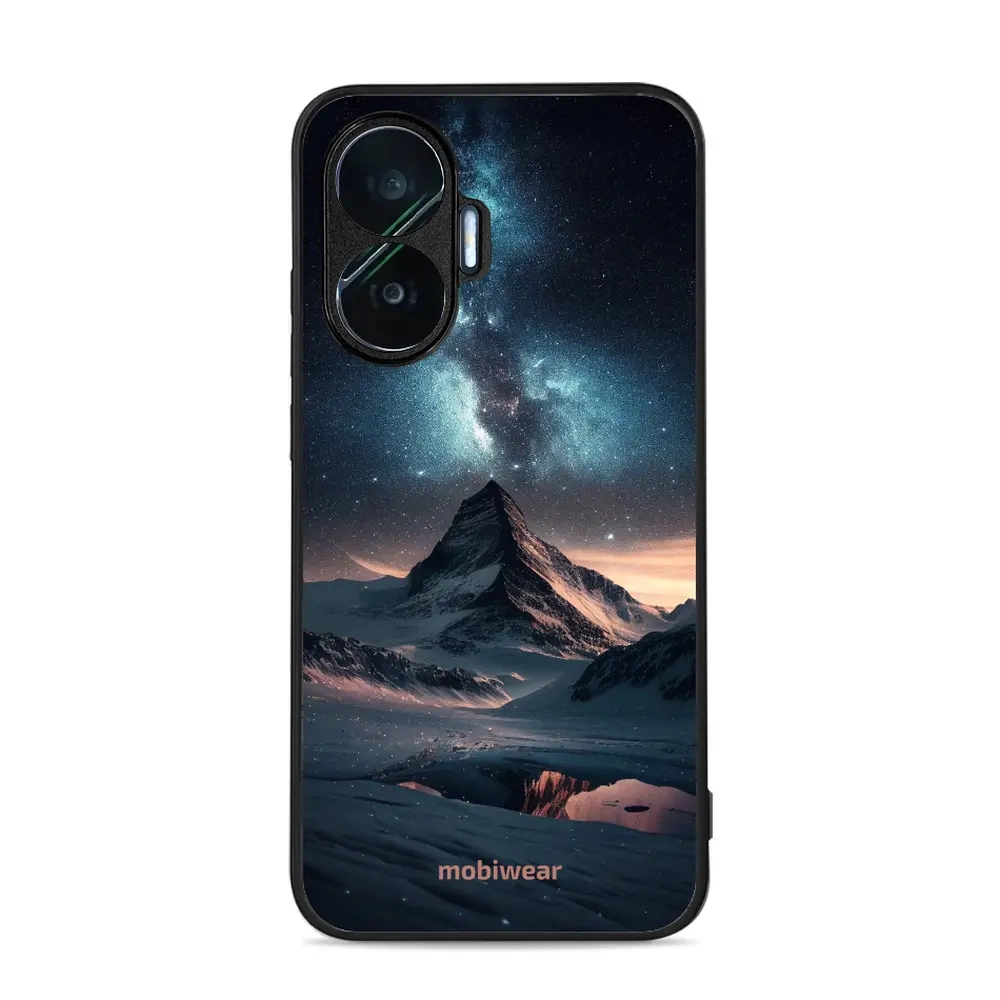 Mobiwear Glossy Case, Handyhülle, Geräteschutz, stilvolle Grafik, sicheres Gehäuse, Nachtberg