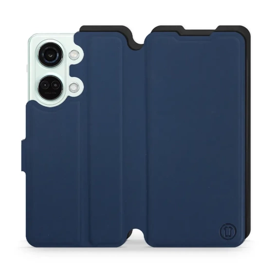 Etui Soft Touch do OnePlus Nord 3 5G - wzór Głęboki granat z czernią
