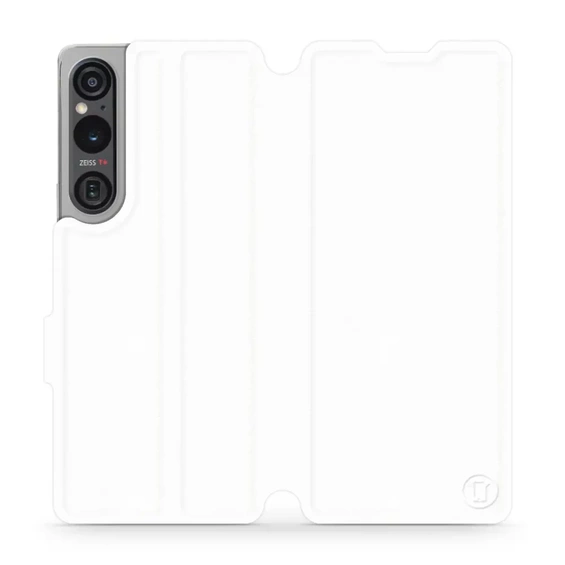 Etui do Sony Xperia 1 V - wzór White&Gray