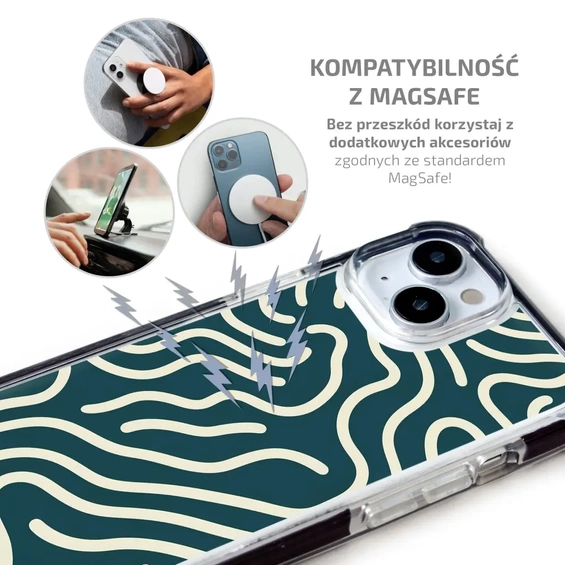 Etui MagSafe Elite Bumper Apple iPhone 17 Pro - wzór DA61D