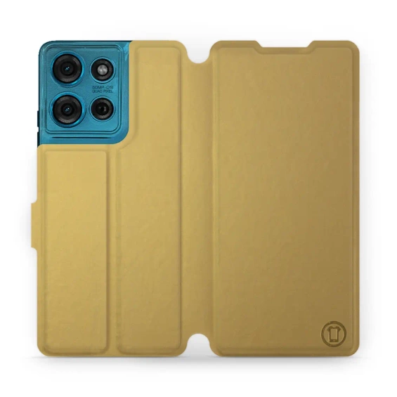Etui do Motorola Moto G75 5G - wzór Gold&Orange