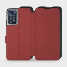 Etui Soft Touch do Xiaomi Redmi Note 11 Pro 5G - wzór Zachodząca czerwień z czernią