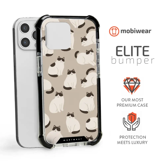 Etui MagSafe Elite Bumper Apple iPhone 12 Pro Max - wzór D160D