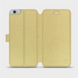 Etui do Apple iPhone 6s Plus - wzór Gold&Gray