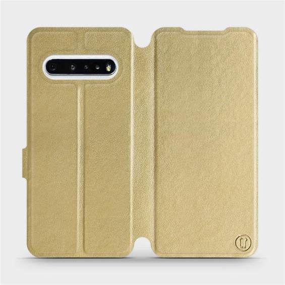 Etui do LG V60 ThinQ 5G - wzór Gold&Orange