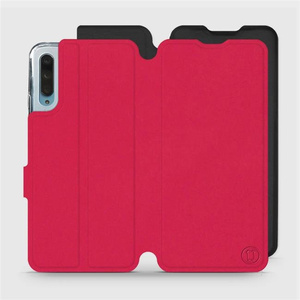 Etui Soft Touch do Huawei P Smart Pro - wzór Żywa czerwień z czernią