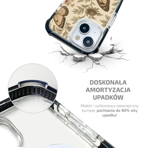 Etui MagSafe Elite Bumper Apple iPhone SE 2022 - wzór DP92D