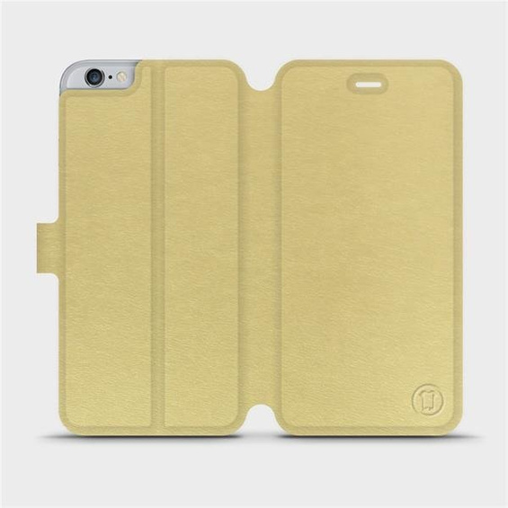 Etui do Apple iPhone 6s Plus - wzór Gold&Gray