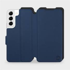 Etui Soft Touch do Samsung Galaxy S22 - wzór Głęboki granat z czernią