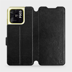 Etui do Xiaomi POCO C40 - wzór Black&Gray