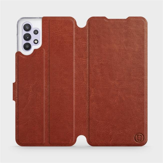 Etui do Samsung Galaxy A32 5G - wzór Brown&Gray